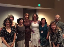  Sonoma County member, state president, Gwen Churchill, 4th from left